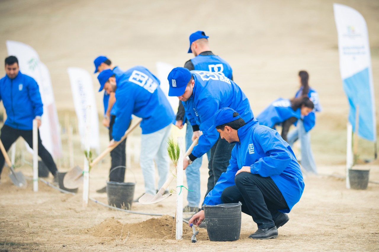 Bank of Baku-dan yaşıl təşəbbüs – növbəti ağacəkmə aksiyası keçirildi
